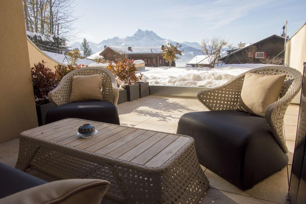 Appartements Dans La Residence Panorama Villars-sur-Ollon Exterior photo