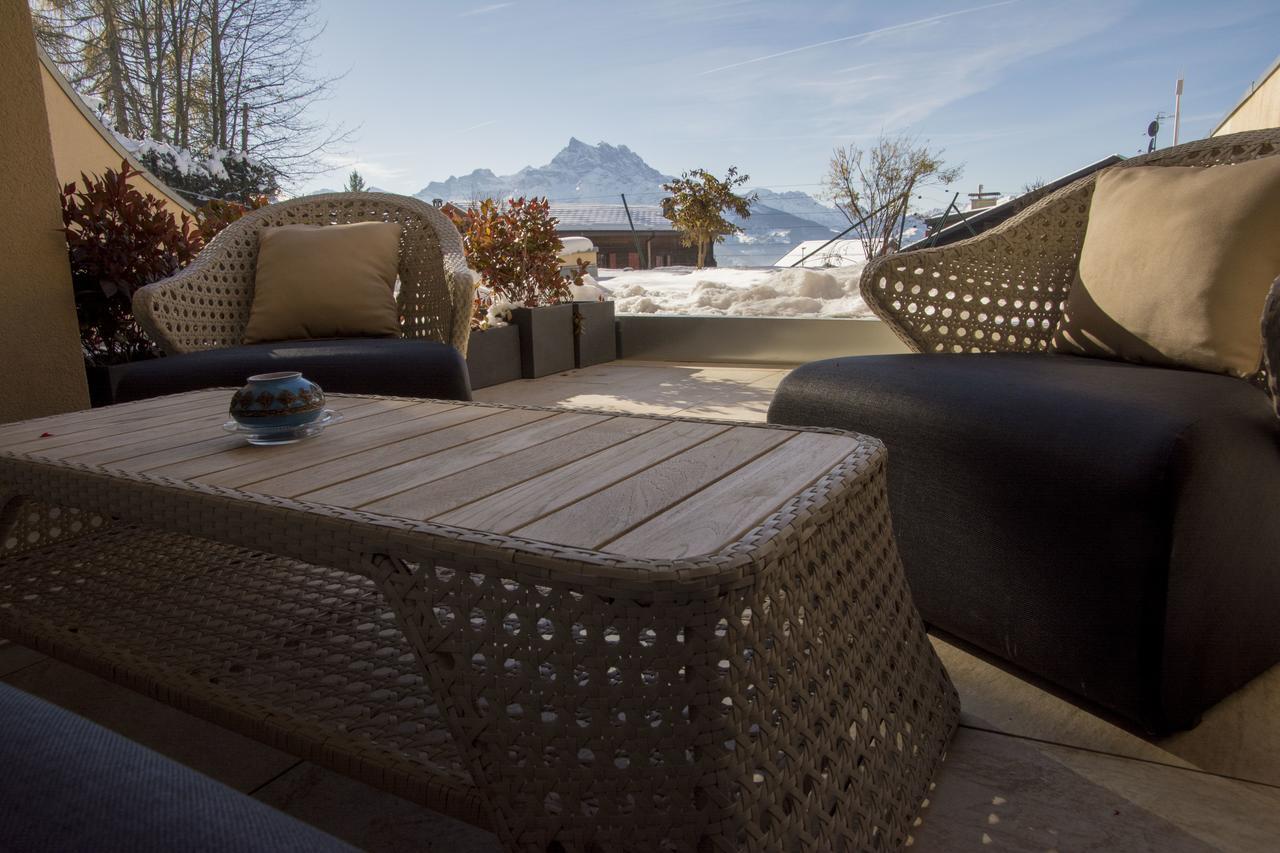 Appartements Dans La Residence Panorama Villars-sur-Ollon Exterior photo